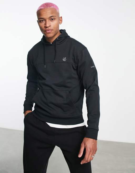 Lounge Drawstring Hoodie - Black