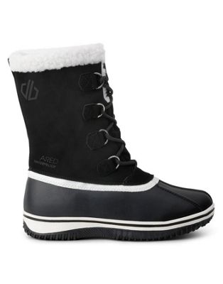 Dare2b northstar winter boot in black/white