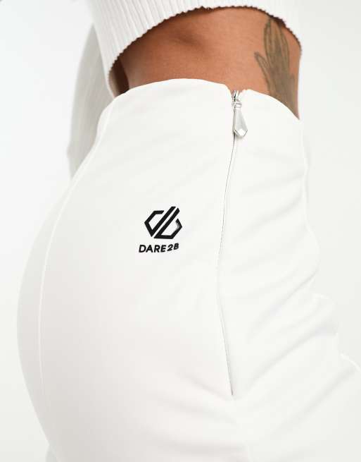 Dare2B Salopettes with waterproof softshell fabric in White