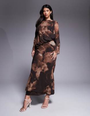 -   Daska           brown floral