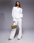[Daska] Daska pants in white (part of a set) 20 WHITE