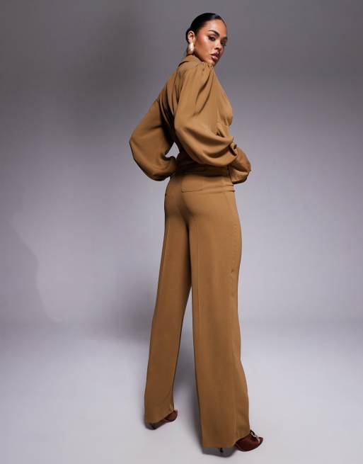 Daska trouser co-ord in Cinnamon  , 3 of 5