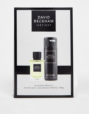 David Beckham Instinct EDP & Deodorant Body Spray Gift Set for Him 50ml-No colour