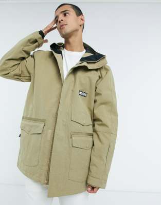 asos snow jacket