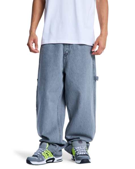 DC Shoes Baggy denim carpenter jeans in medium grey