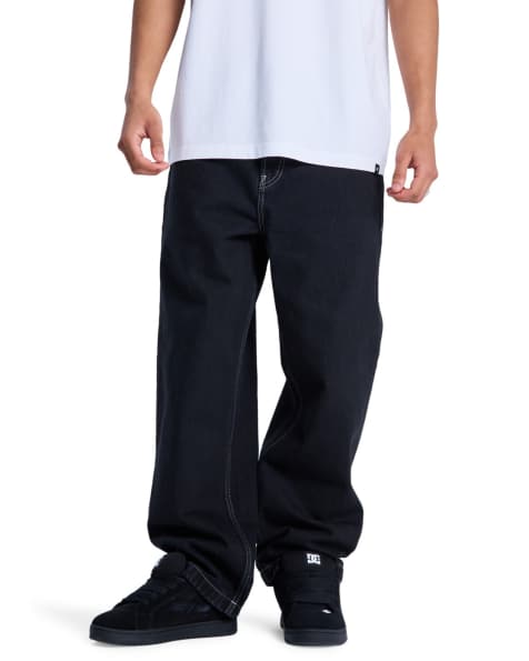 DC Shoes Baggy jeans in black tint