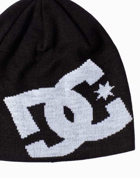 DC Shoes – Big Star 2 – Strickmütze in Schwarz - view 1