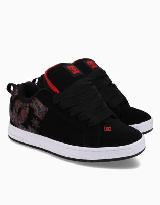 Court graffik leather trainers /grey/red