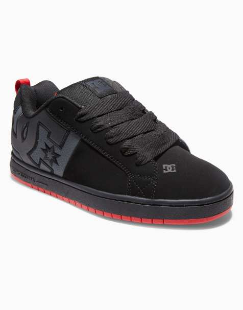 DC Shoes - Court Graffik Sq - Baskets - Noir/gris/rouge - view 1