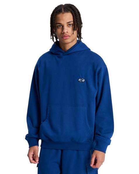 DC Shoes – Flow Down – Kapuzenpullover in Estate-Blau - view 1