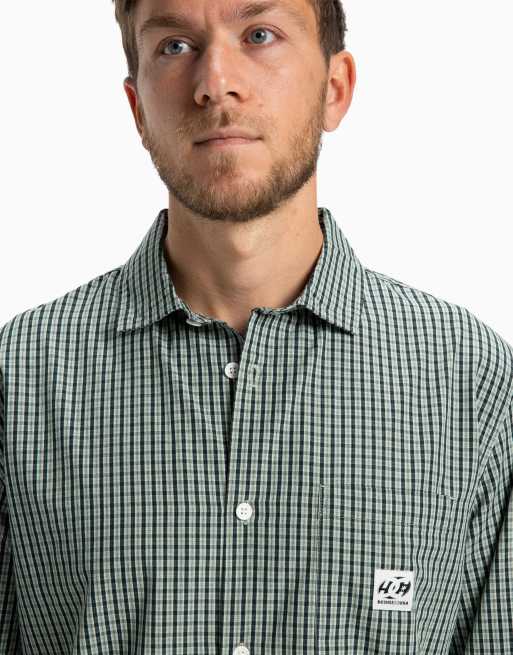 DC Shoes – Game On – Langärmliges Shirt in Gelbkiefer-Grün, 3 von 4