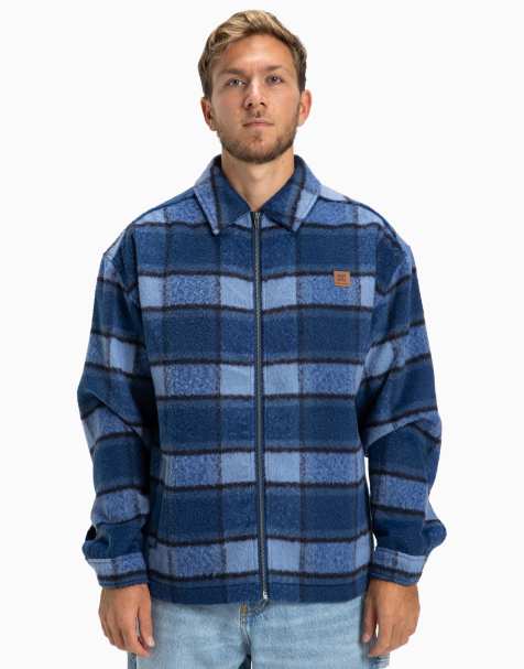 DC Shoes Henderson overshirt in estate blue - view 1