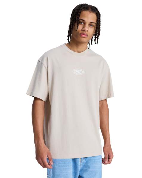 DC Shoes Lectric short sleeve t-shirt in oatmeal - view 1