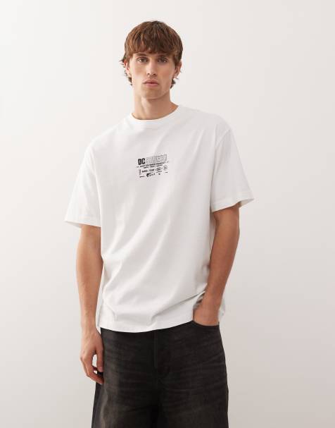 DC Shoes – Made Custom – Kurzärmliges T-Shirt in Weiß - view 1