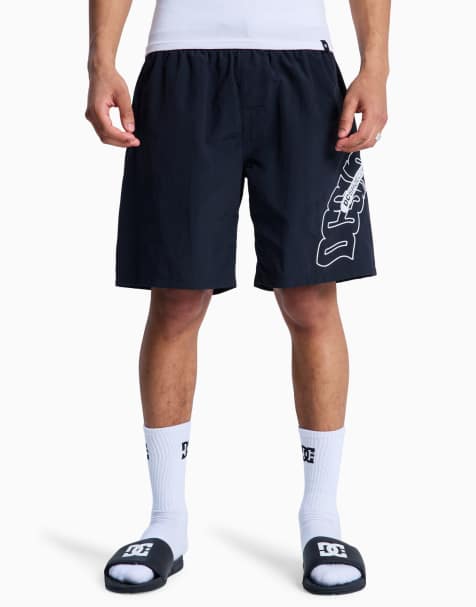 DC Shoes Omega volley 19" swim shorts in black - view 1