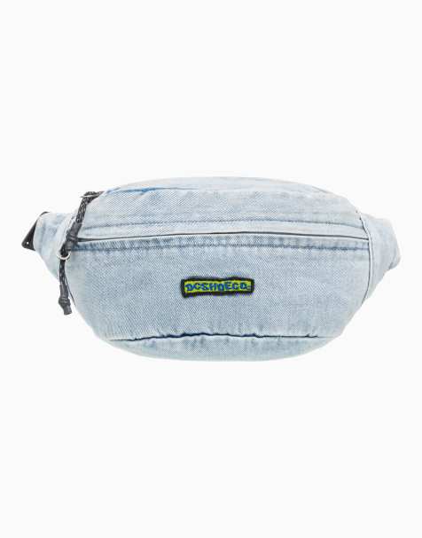DC Shoes Patch it hip sack in blue fog - view 1