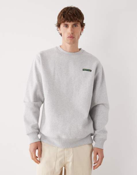 DC Shoes - Patch It - Sweat - Gris clair chiné - view 1