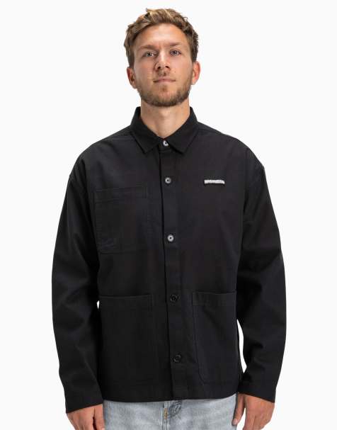 DC Shoes Showcase overshirt in black