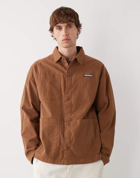 DC Shoes Showcase overshirt in toffee
