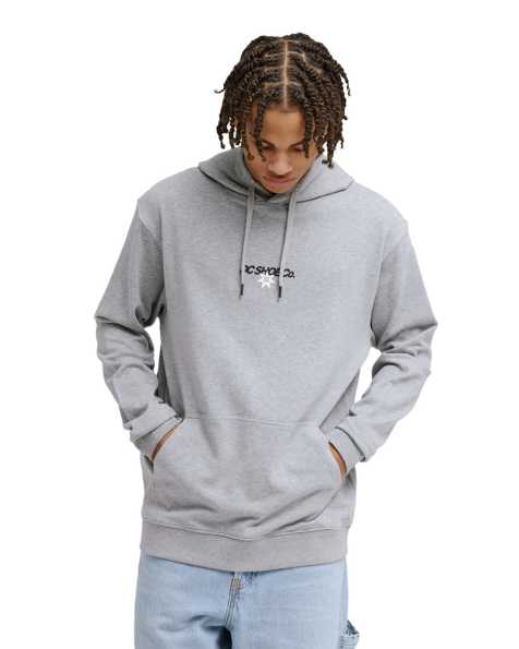 DC Shoes – Vantura – Kapuzenpullover in hellem Heidegrau - view 1