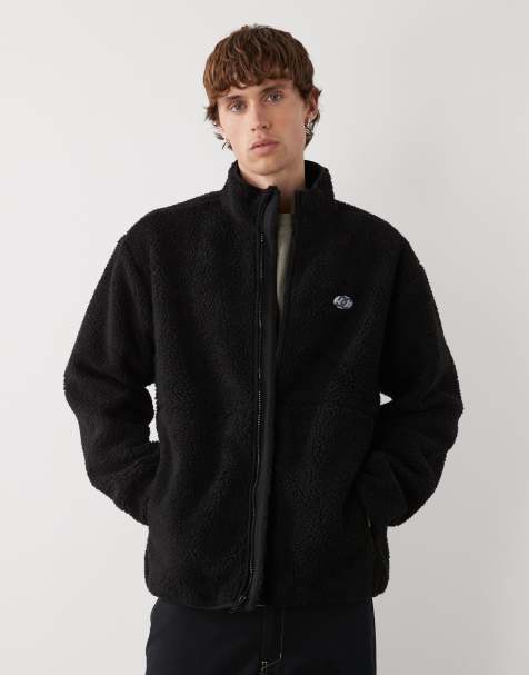 DC Shoes Vault zip polar fleece in black - view 1