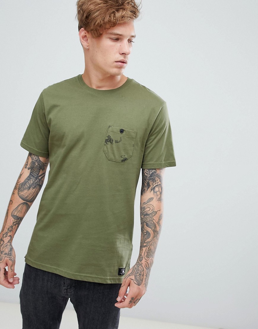 Dc – Waterglen – T-Shirt- Grün XS