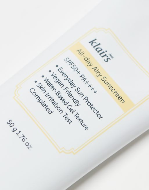 Dear Klairs – Airy – Solskyddsfaktor med SPF50, 50g, 2 av 4
