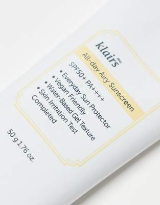 Korean Skincare Dear Klairs All-day Airy Sunscreen Spf50 50g-no Color