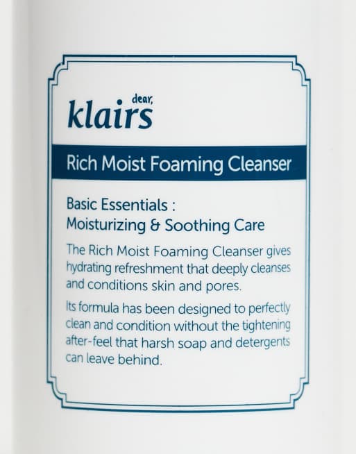 Dear Klairs – Rich Moist Foaming Cleanser – Rengöringskräm, 100ml, 4 av 4