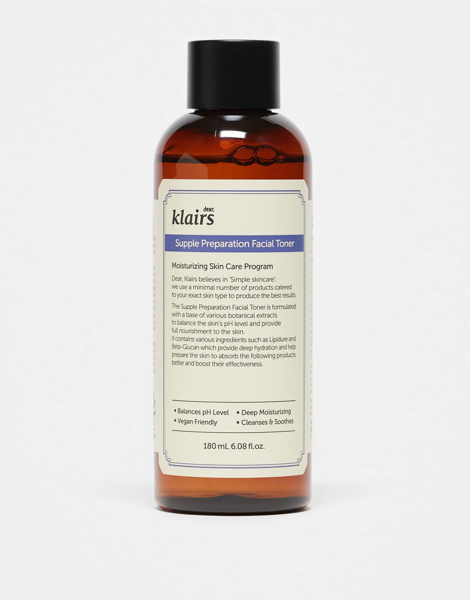 Увлажняющий тоник Dear Klairs без запаха, 180 мл