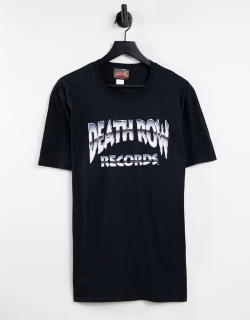 Death Row Records - Oversized T-shirt i sort 