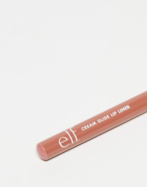 Delineador de labios cremoso Cream Glide de e.l.f.: Tono Baddest Beige, 4 de 4