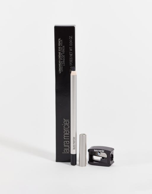 Delineador de ojos cremoso de larga duración con sacapuntas de Laura Mercier: Tono Noir