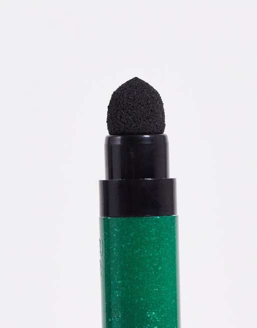 Delineador de ojos en gel Infallible Grip 36h de L'Oréal Paris: Tono verde esmeralda, 3 de 4