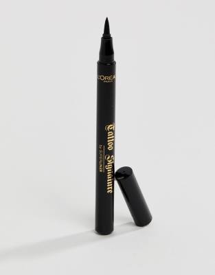 Paris Negro 24 Signature Ojos De Delineador En Hr Líquido L'oreal Tattoo QrCdBshotx
