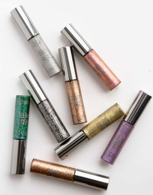 Delineador metalizado con brillo Heavy de Urban Decay - Midnight Cowboy, 4 de 4