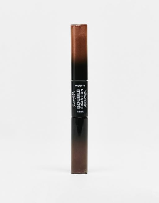 Delineador y sombra de ojos de doble terminación Double Dimension de Barry M: Tono Infinate Bronze, 3 de 4