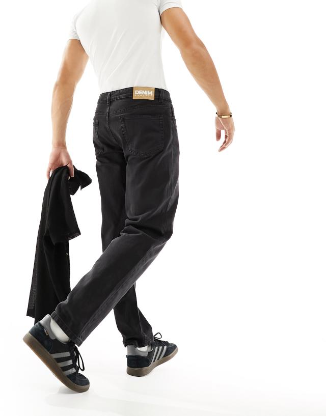 Denim Project - chicago tapered jeans in black