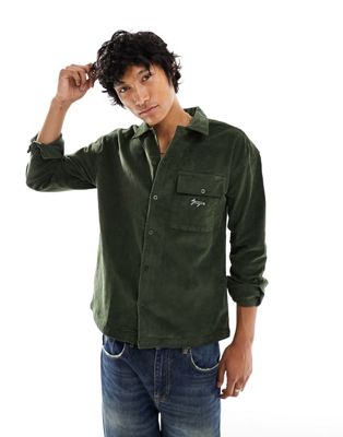 Denim project corduroy shirt in green - ASOS Price Checker