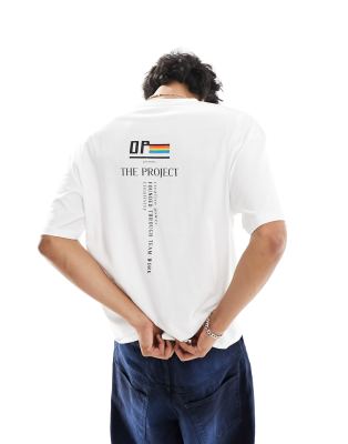 Denim Project Denim Project presentation t-shirt in white