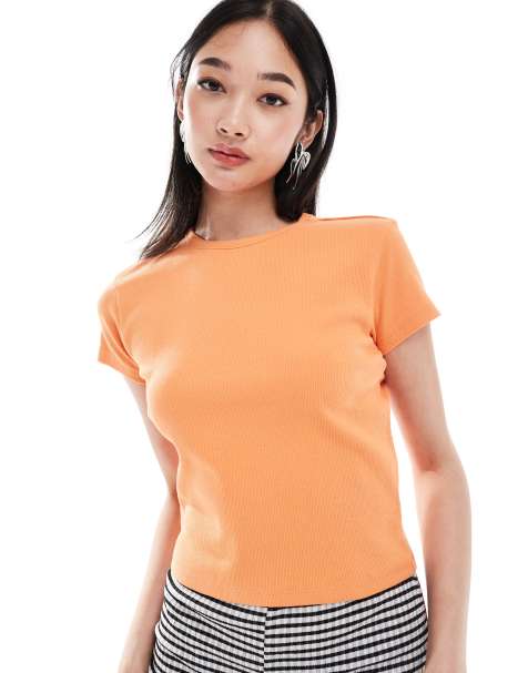 Denim Project t-shirt in orange - view 1