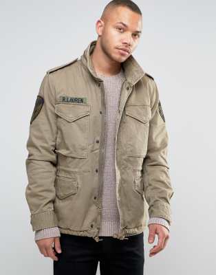 veste militaire ralph lauren