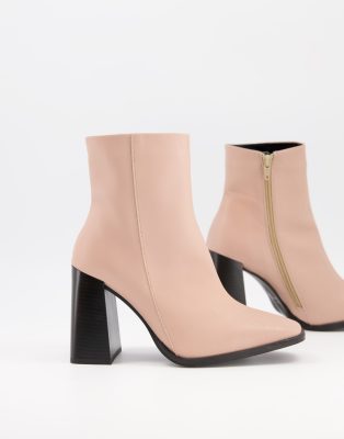 boots talon beige