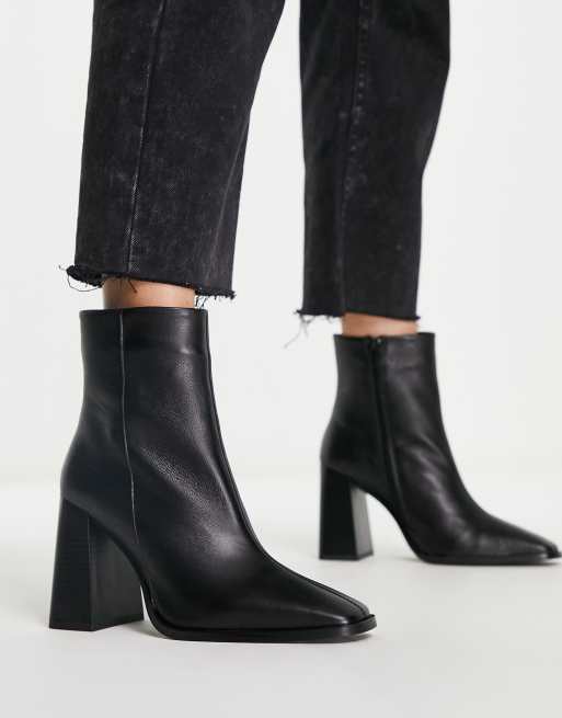 DEPP - Bottines en cuir - Noir