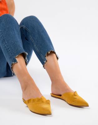 asos mules flat