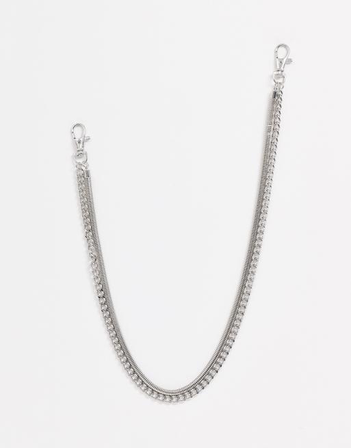 Silver deals jean chain