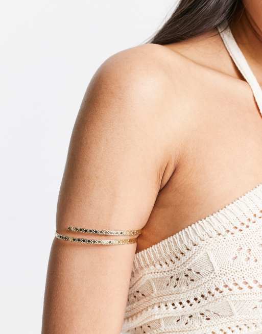 DesignB London - Armband in goud