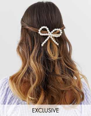 Designb Nœud Perles En LondonBarrette Fausses uTPOkXZi