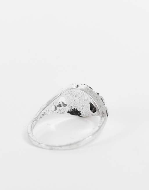 DesignB London - Boho ring met hart in zilverkleur, 2 van 4