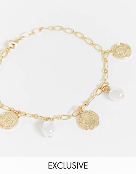 Lot De 3 Bracelets De Cheville Pour Femme - Or 14 Carats - Étanches - Cadeau Idéal Pour Adolescentes
